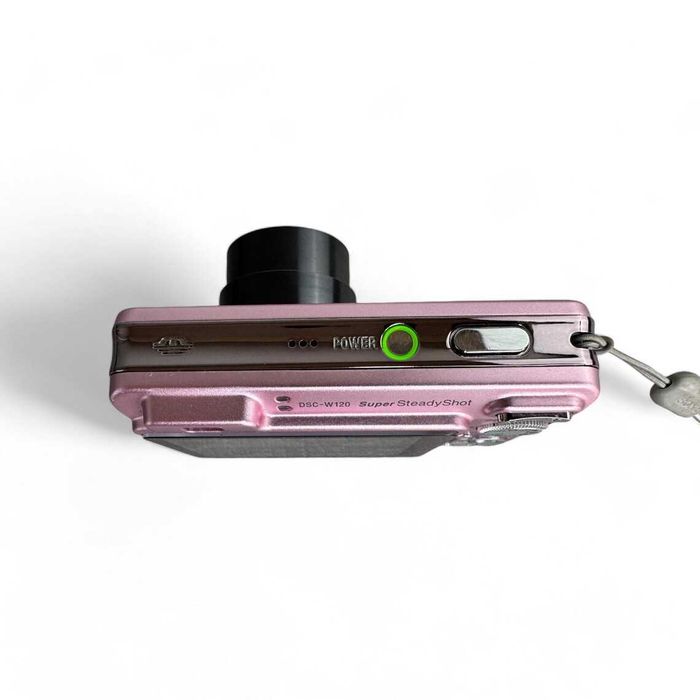 Sony Cyber-shot DSC-W120 розов цифров компактен фотоапарат камера
