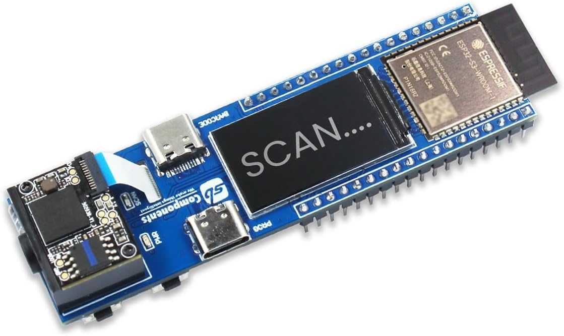 ScanGenie: ESP32 базиран QR/баркод скенер модул с WiFi и Bluetooth