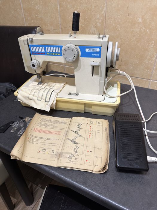 Masina de cusut brodat festonat diverse programe Veritas