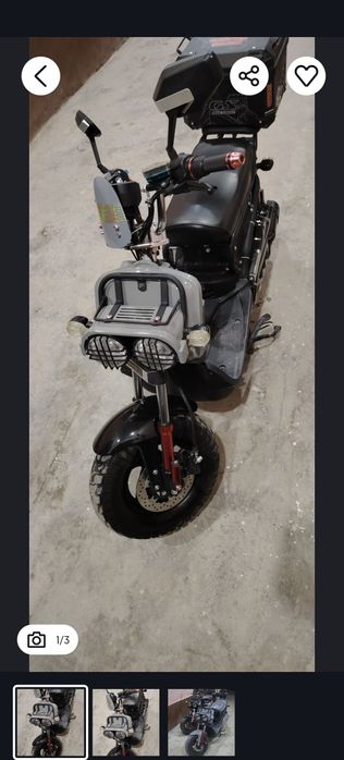 Xarbiy Armada motors skuter sotiladi