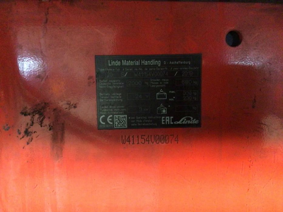 Електрическа палетна количка Linde T20S