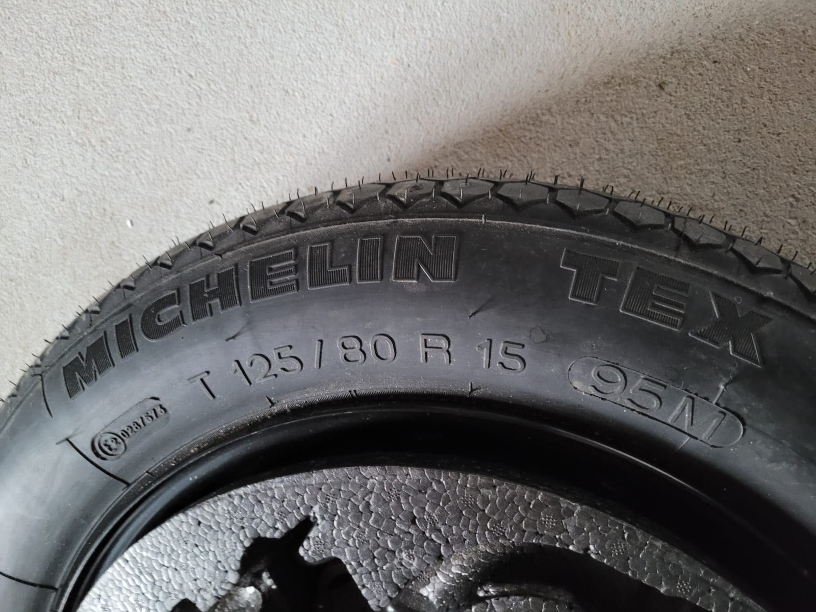 Roata rezerva slim Alfa147 Cric cui noi nefolosite Michelin