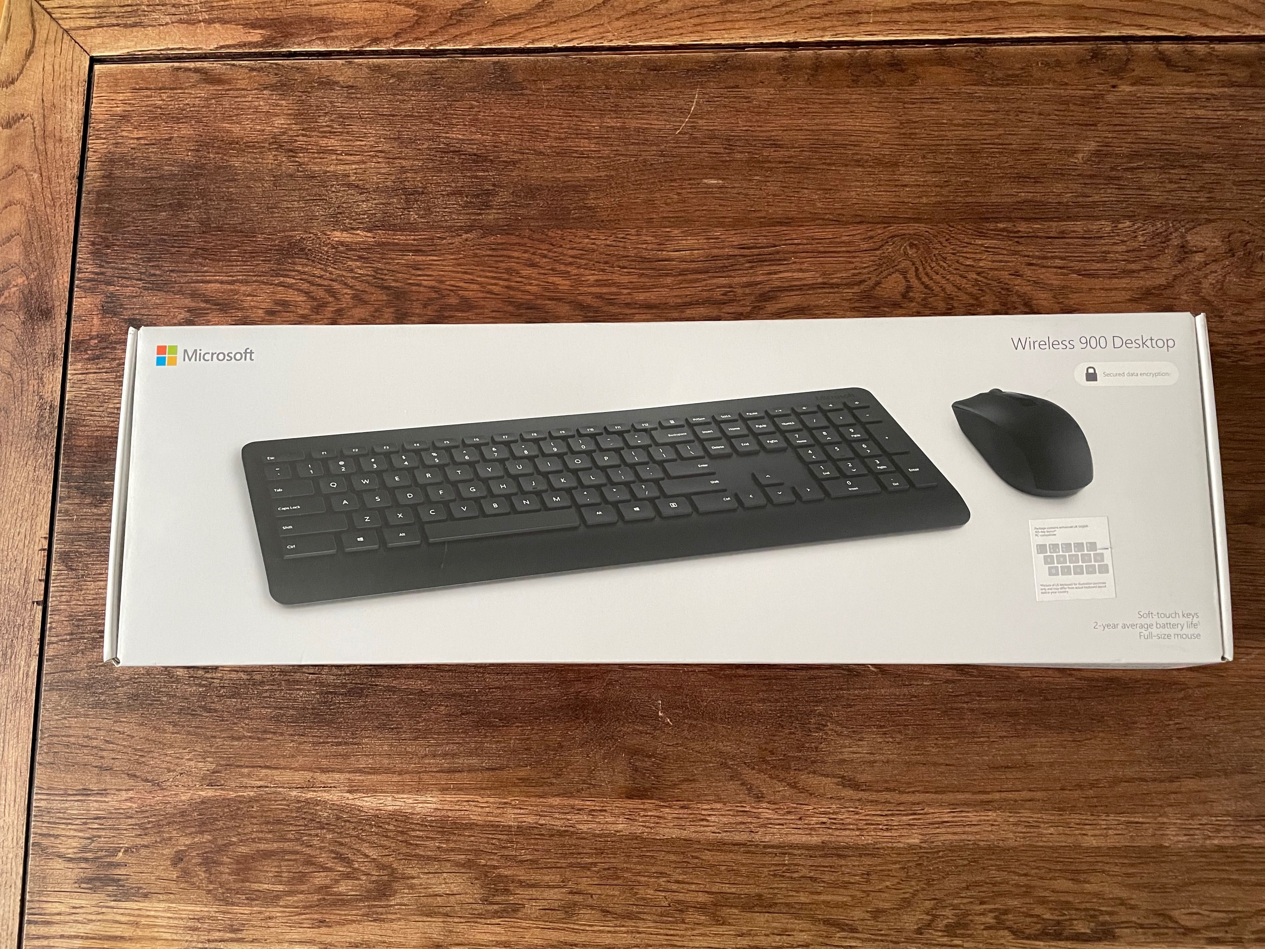 Безжична клавиатура и мишка от Майкрософт, Ново