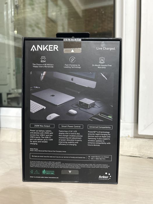 Anker charging station, зарядная станции от Анкер