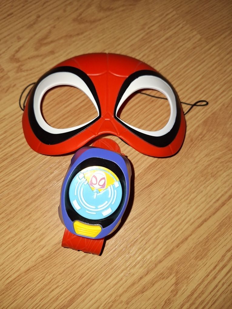 Set spiderman masca și ceas