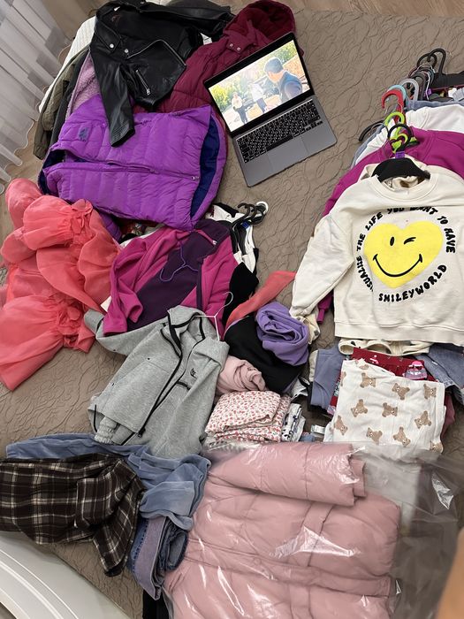 Вещи на девочек от 110 до 122см