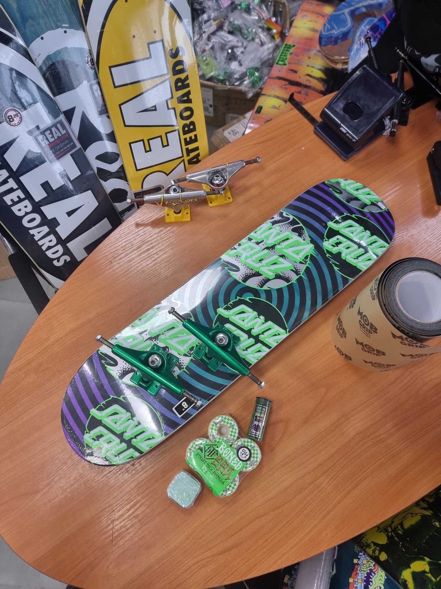 Супер цена Santa Cruz 8.0 скейтборд