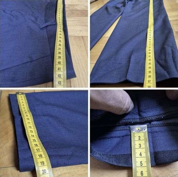 Pantaloni bărbați Hugo Boss, Mod: The James4Sharp6, Lână - 48 / S M