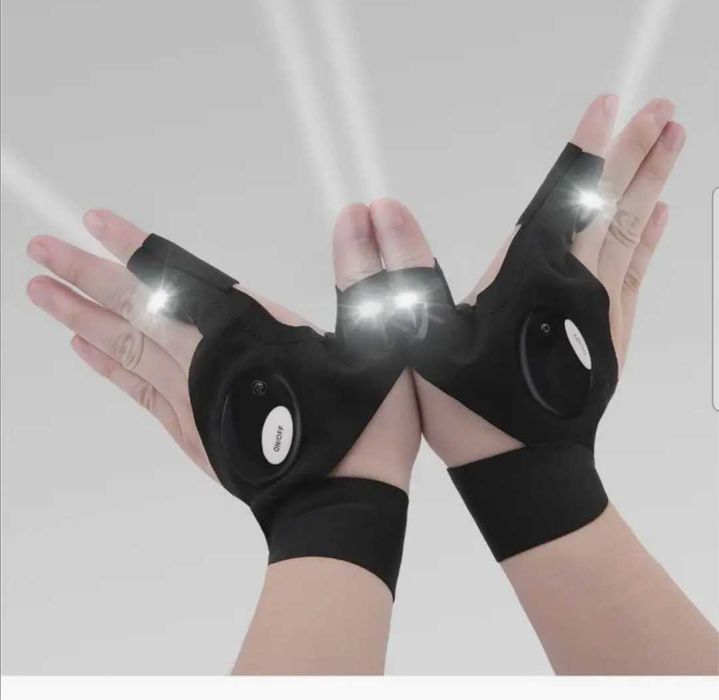 Перчатки с фонариками