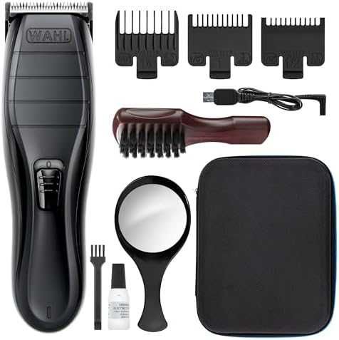 Нова Машинка за подстригване Wahl 0.2мм безжична USB 120 минути работа