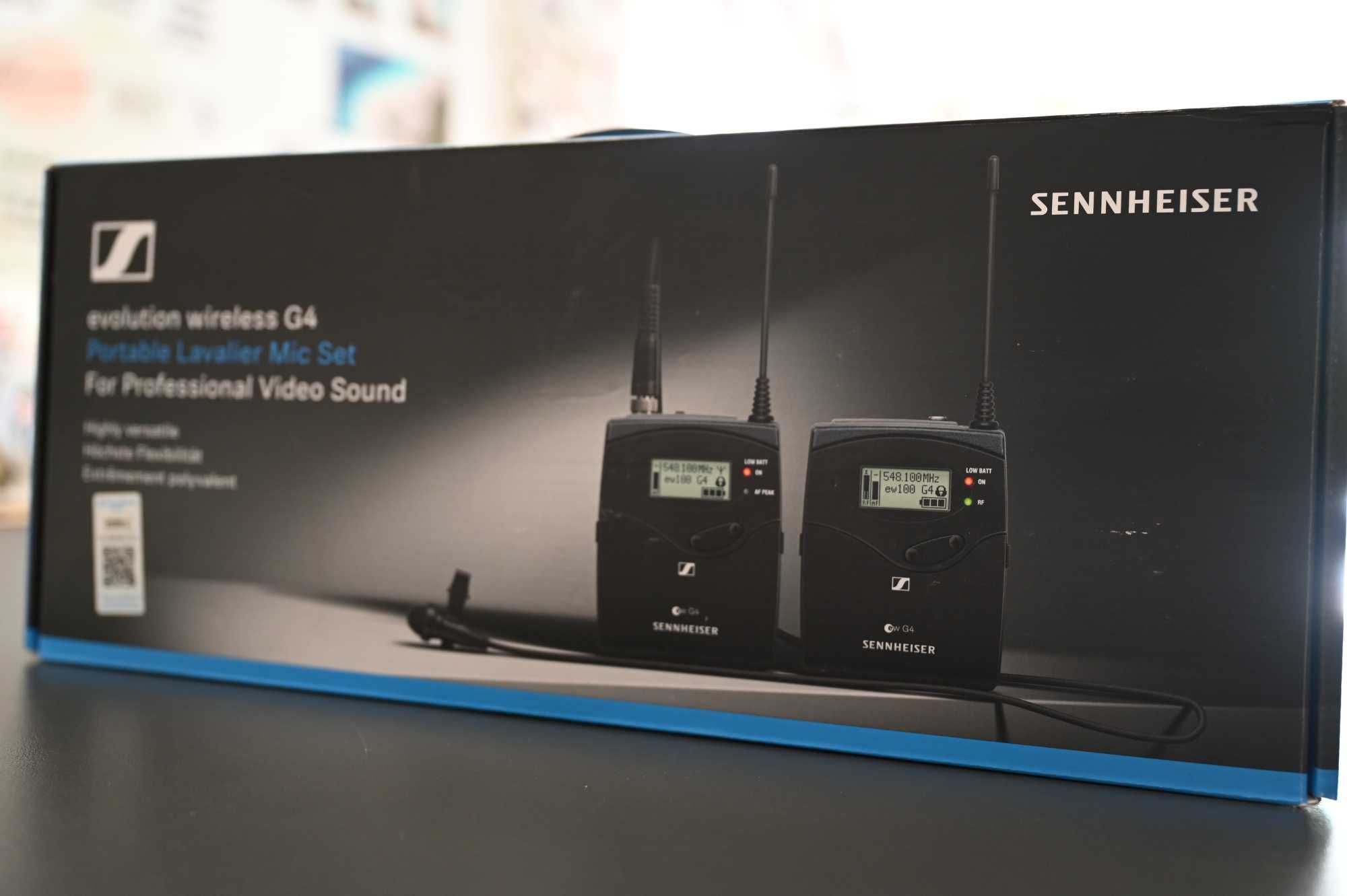 Безжичен Микрофон Брошка - Sennheiser G4