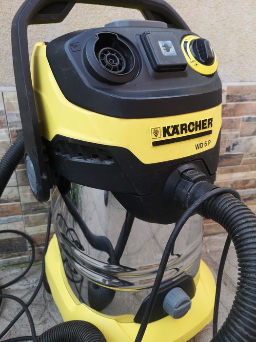 Прахосмукачка Karcher WD6 Контакт Тупалка Сухопътните