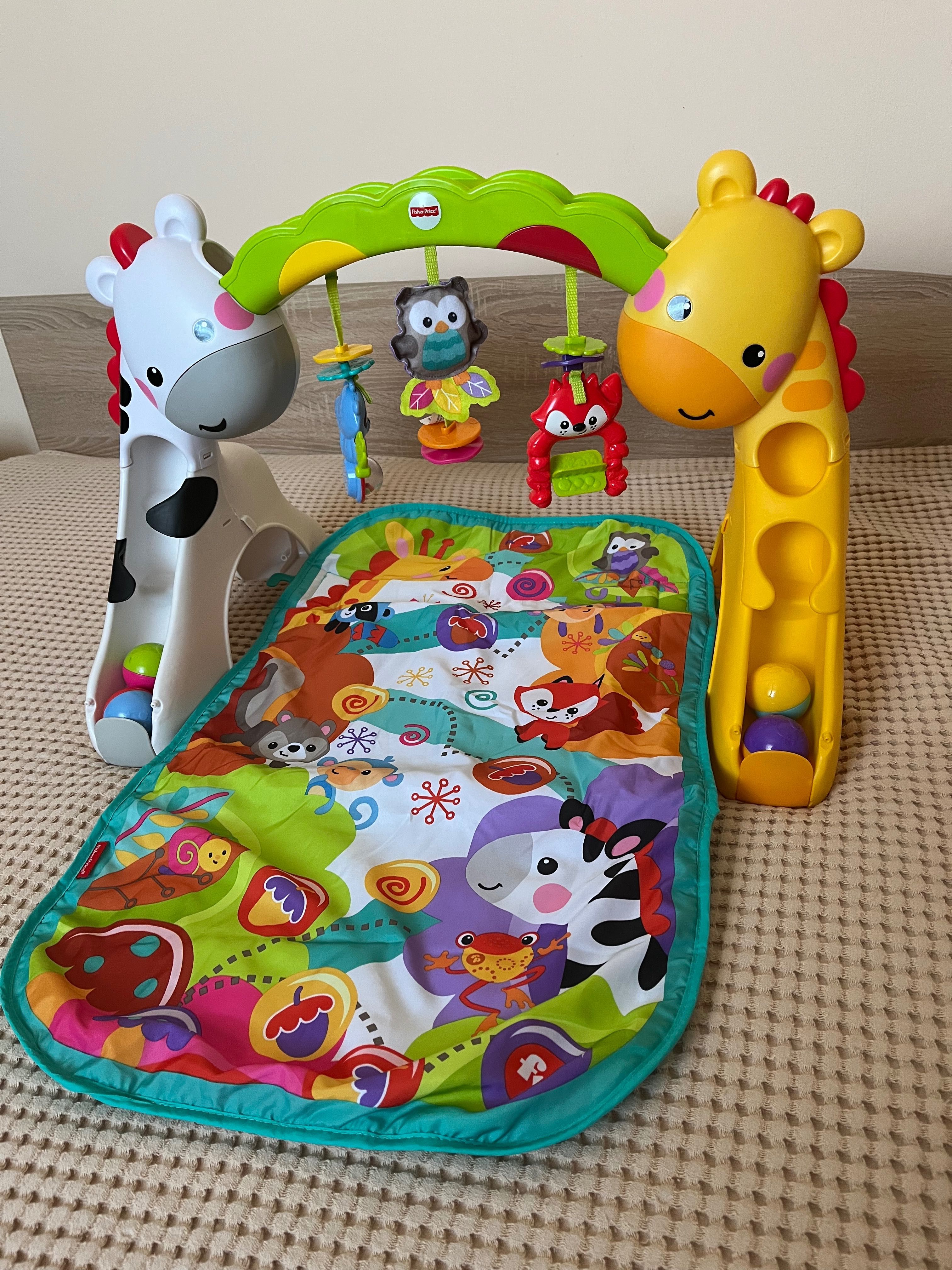 ПРОМО (до 6 Юли) Активна гимнастика с кът за игра Fisher price