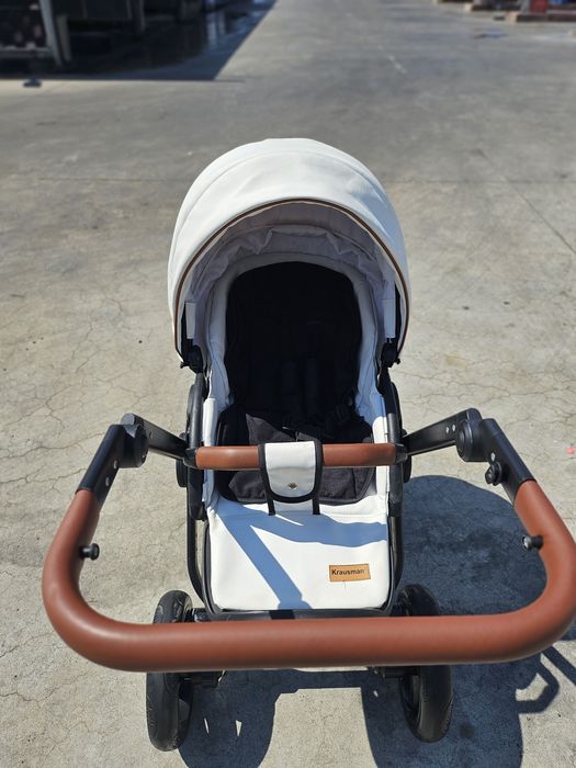 Carucior 3 in 1 Krausman Topaz Lux White