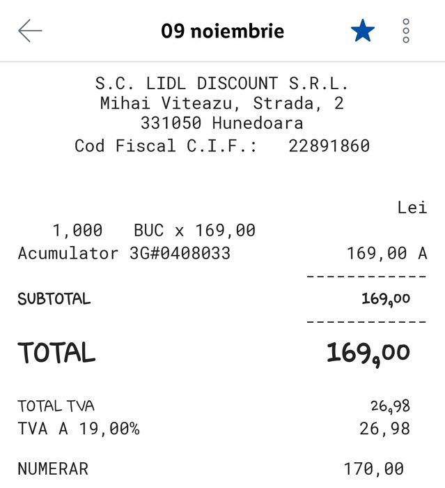 Vând baterie smart Parkside 4Ah