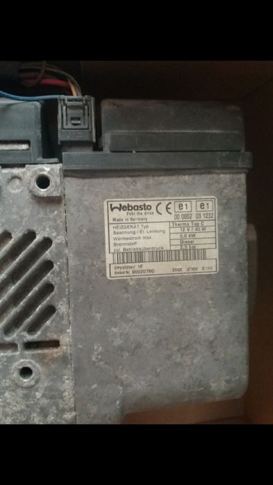 Печка Webasto 5kw dizel i benzin