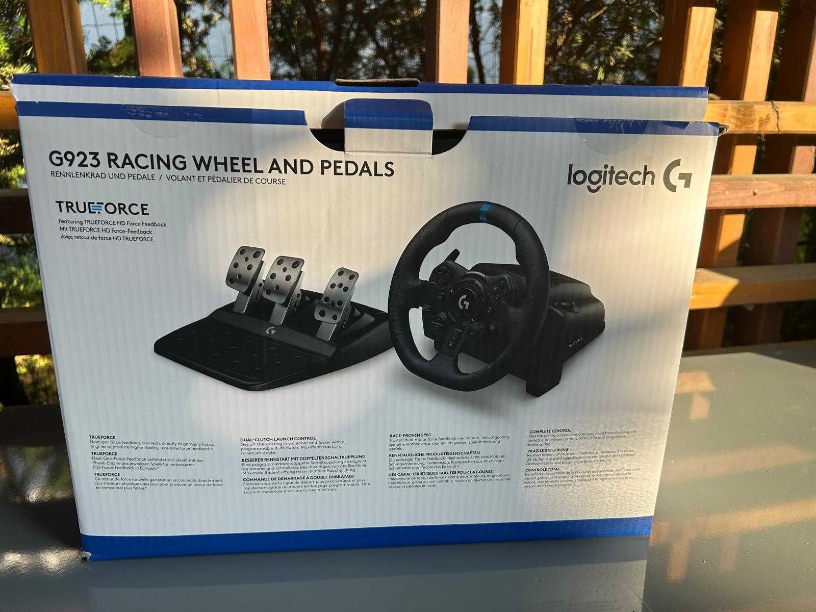 SET  - Volan gaming LOGITECH TrueForce G923 (PC/Xbox One) + SUPORT