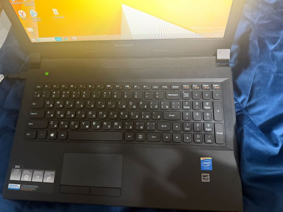 ноутбук леново все работает