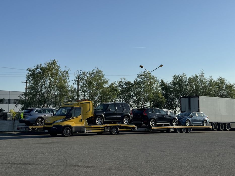 Transport autoturisme pe platforma Romnia Ungaria Slovenia Italia