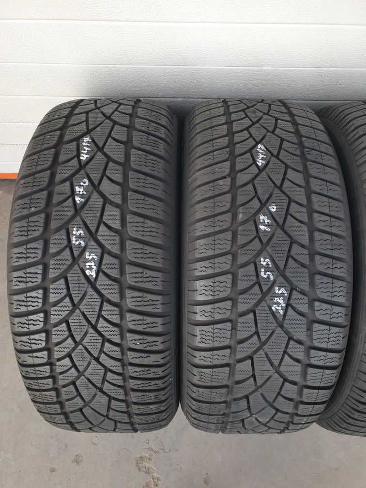Зимни гуми 4 броя DUNLOP WinterSport 3D 225 55 R17 дот 4417