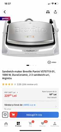 Sandwich-maker Breville Panini