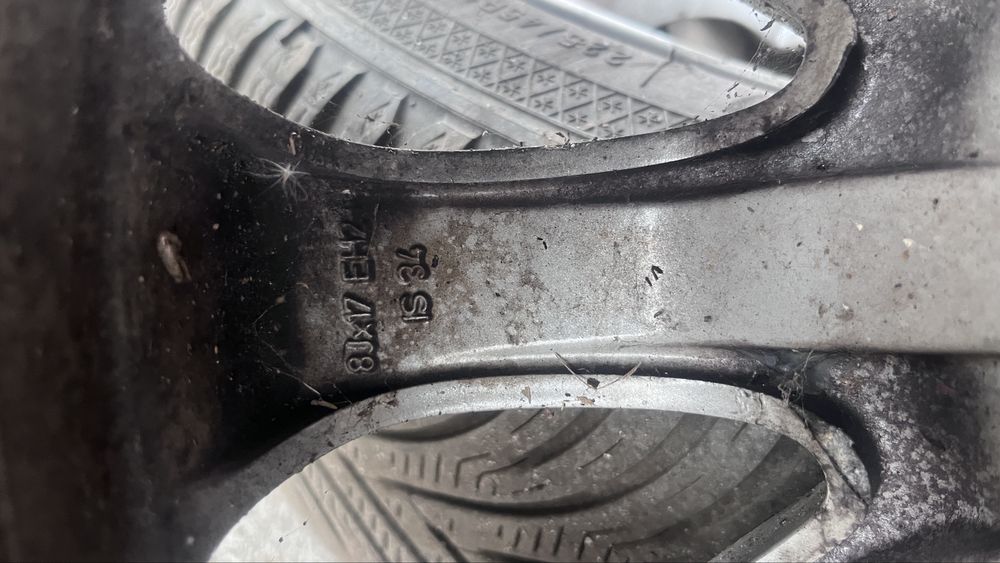 Оригинални 17 цола джанти с гуми за Бмв Е90 91 92 93 Е60 61