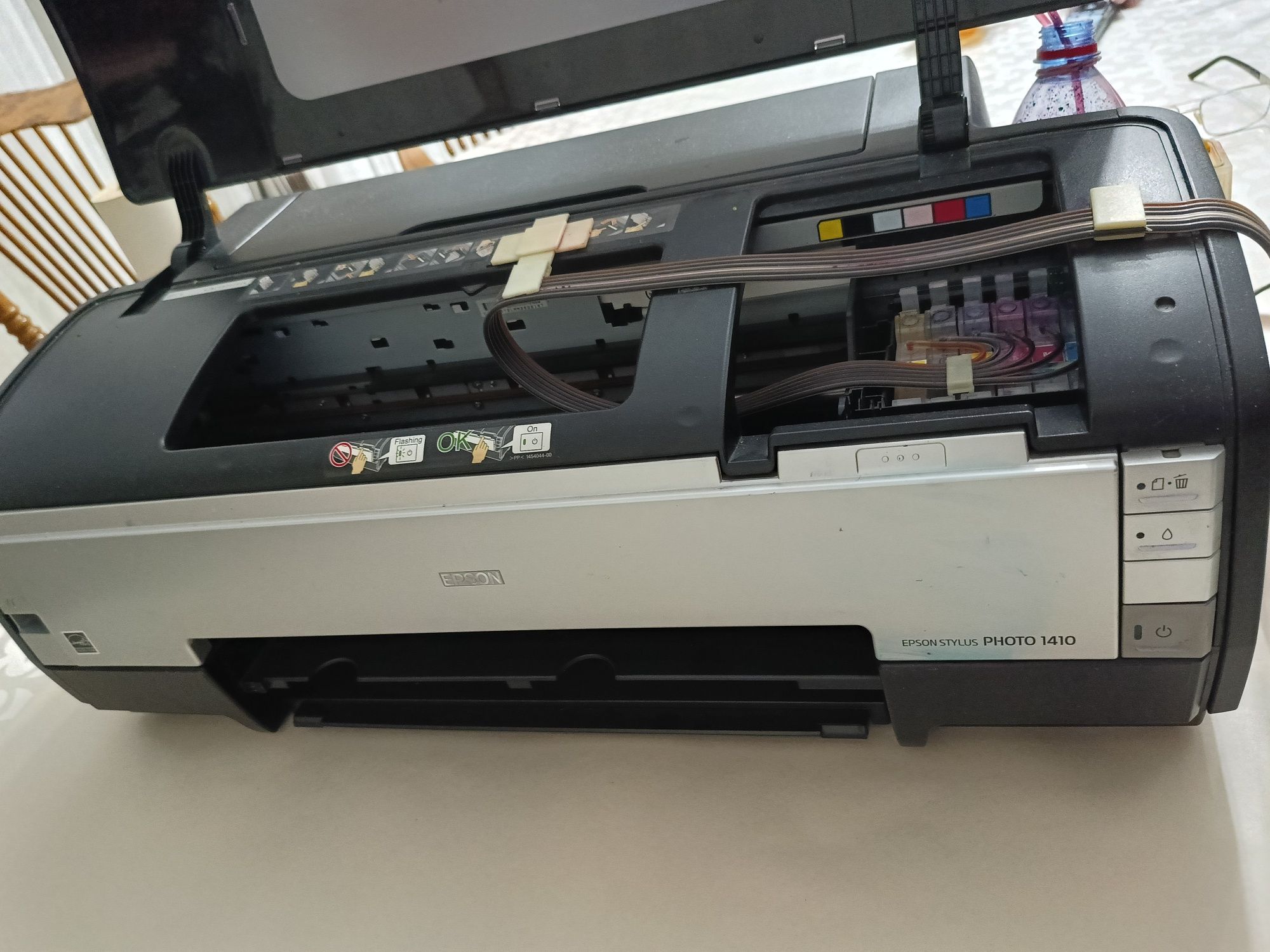 Струйный принтер  Epson 1410 с красками