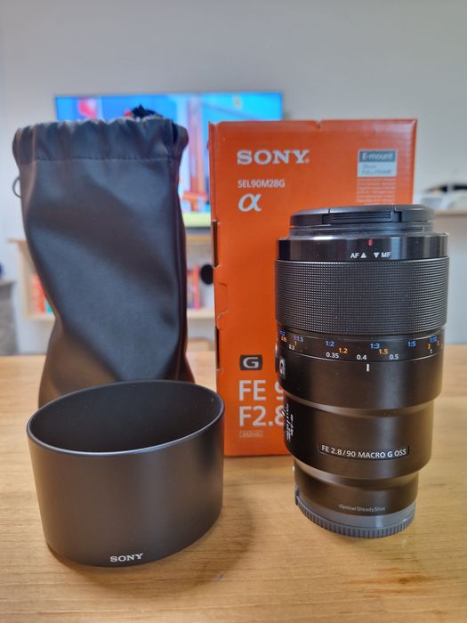 Макро обектив Sony FE 2.8/90 Macro G OSS