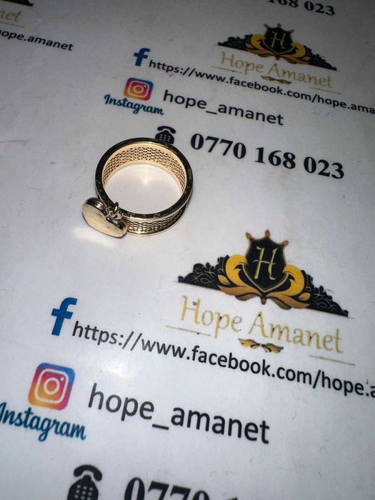 Hope Amanet P7/inel 14 k/2.68gr