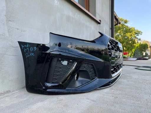 Audi A4 S4 B9 8W lift bara fata Sline grila capota centrala facelift
