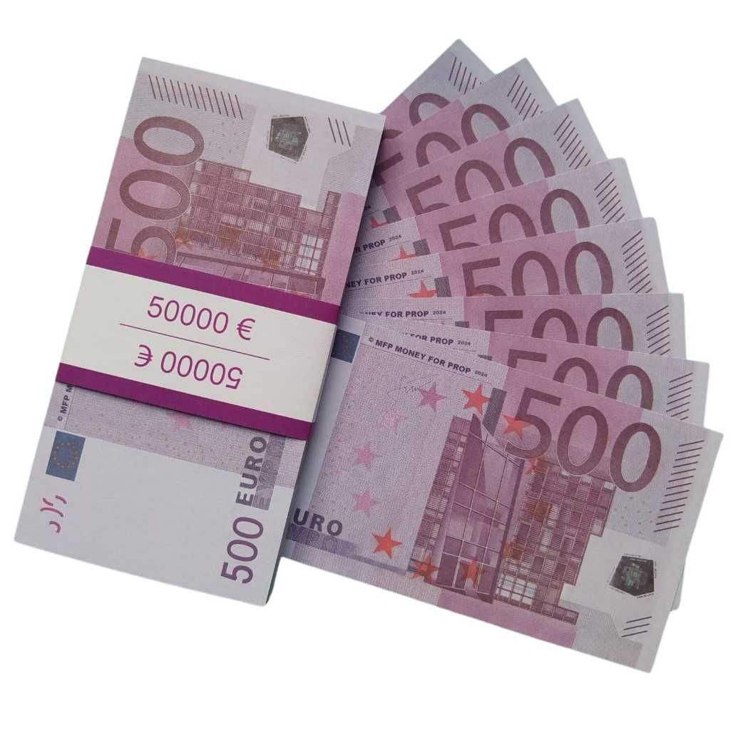 NEW!!!Реквизитни сувенирни пари. Банкноти 500 ЕВРО