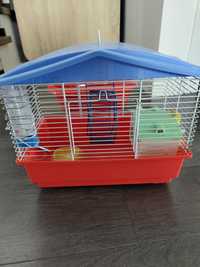 Cușcă hamster cu accesorii