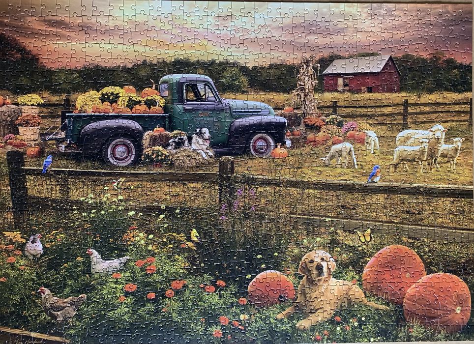 Пъзел 1000 Cobble Hill, Harvest time