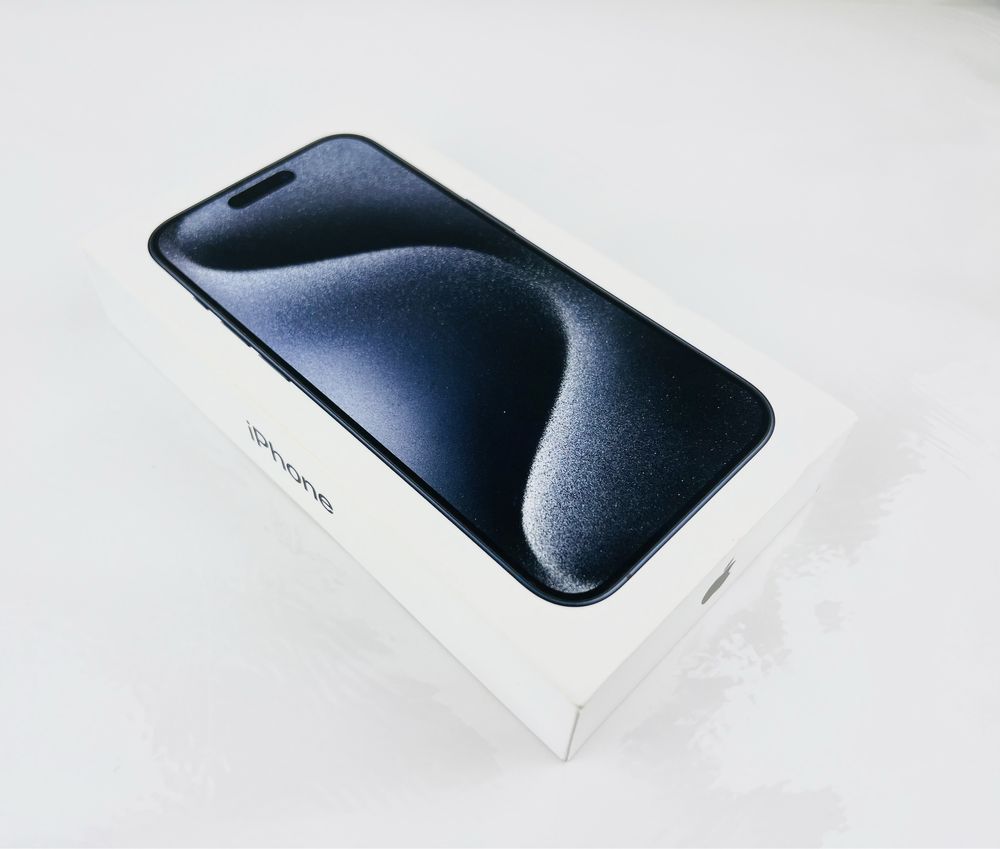 НОВ! Apple iPhone 15 Pro 128GB Blue Titanium Гаранция!