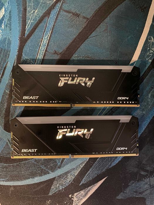 Kingston FURY BEAS 32GB (2x16GB) DDR4 3600MT/s RGB Black