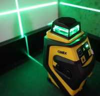 Професионален лазерен нивелир 360 градуса със зелен лъч CIMEX RL4H1V-G
