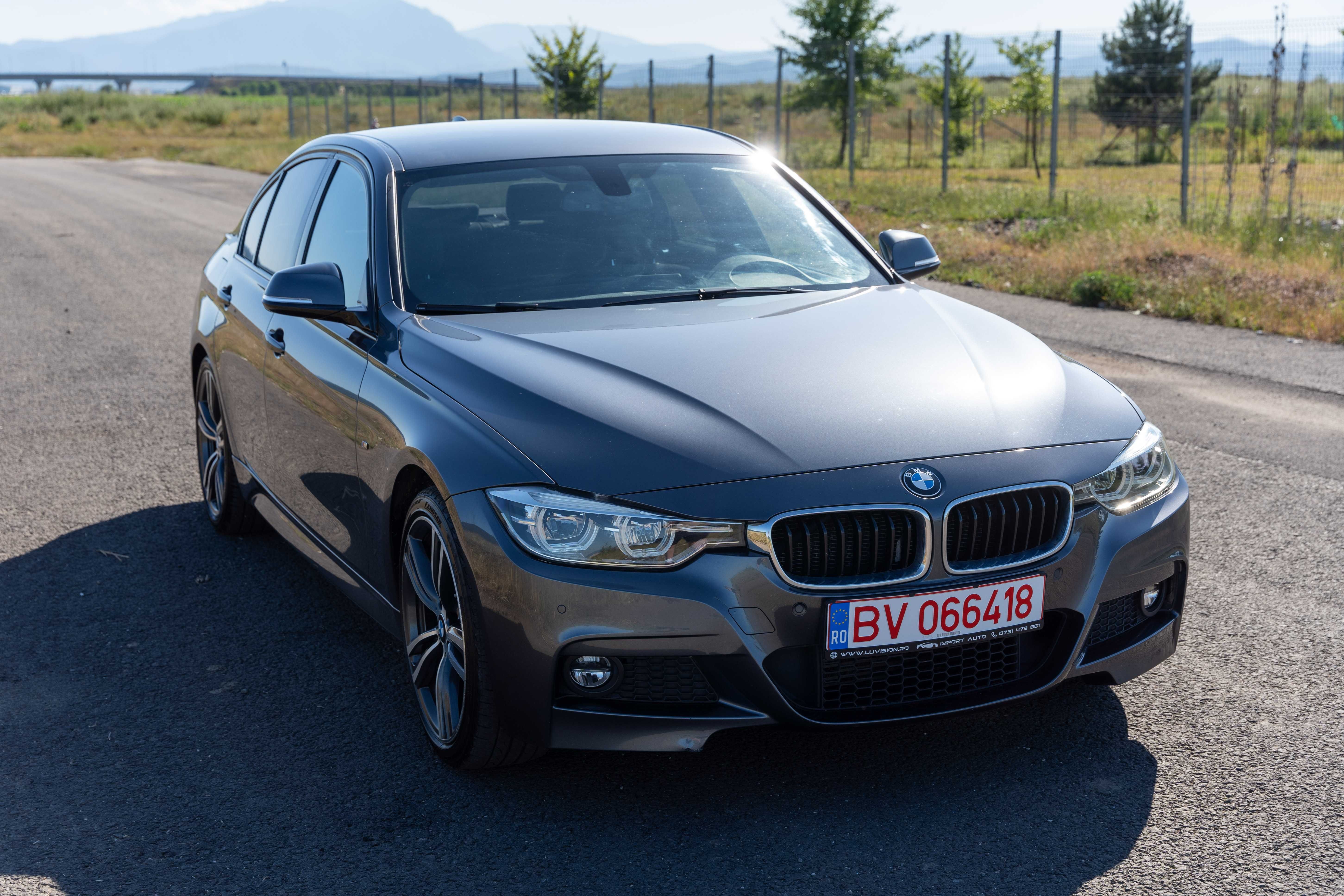BMW Seria 3 F30 318D B47 150cp Pachet M, LED, Jante R19, Alcantara