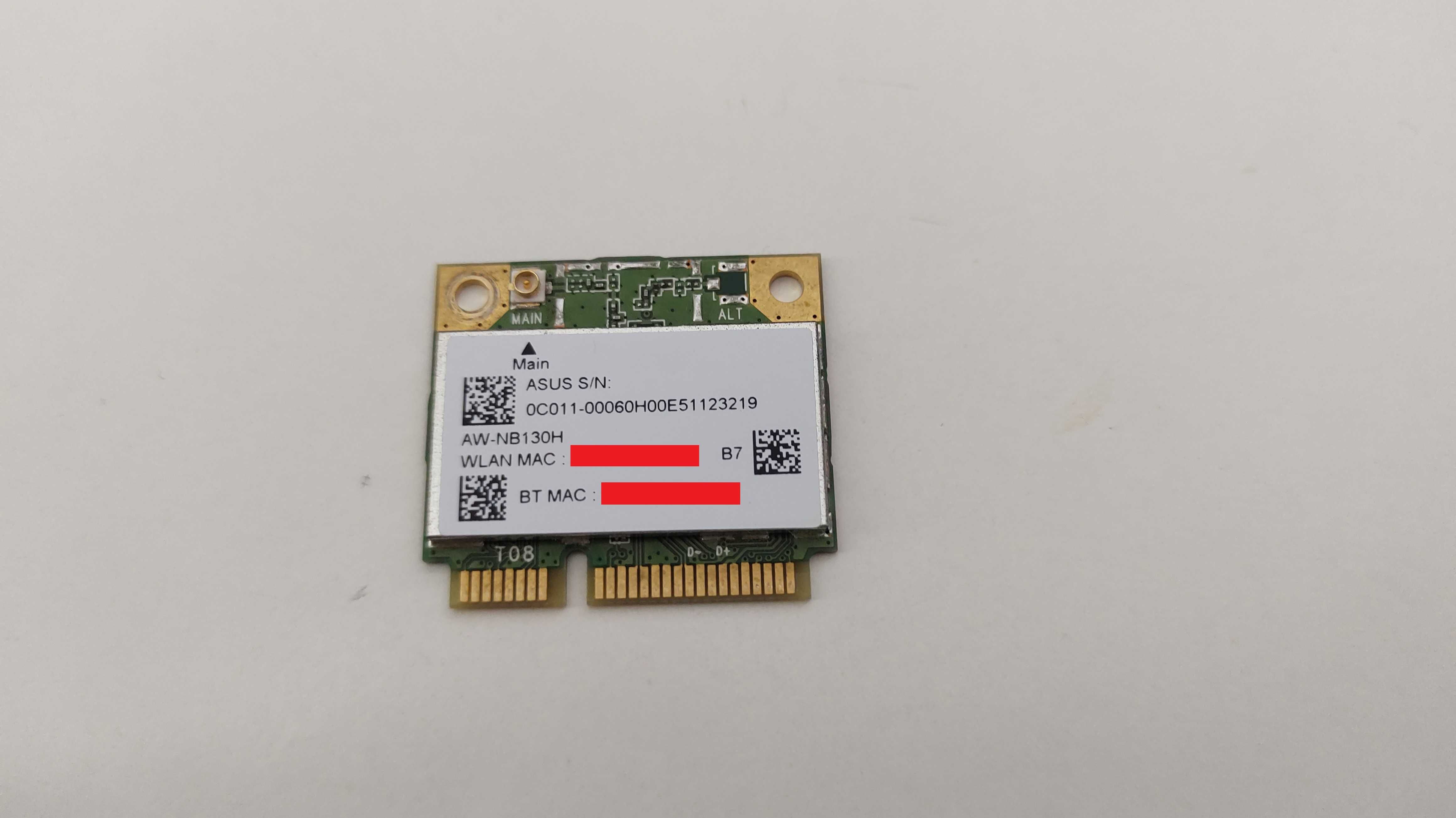 Placa retea wireless bluetooth 802.11B/G/N+BT4.0 Asus pentru laptop