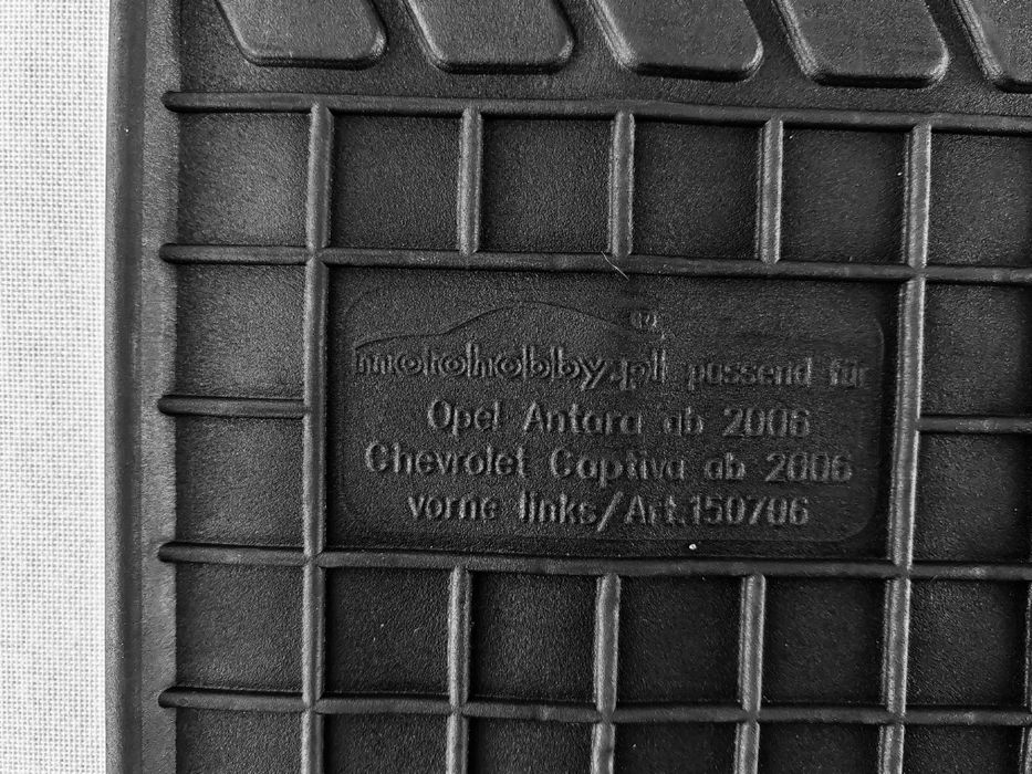 Covorașe cauciuc Opel Antara/Chevrolet Captiva