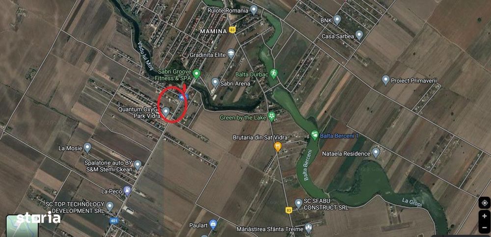 Vanzare loturi de teren comuna Berceni