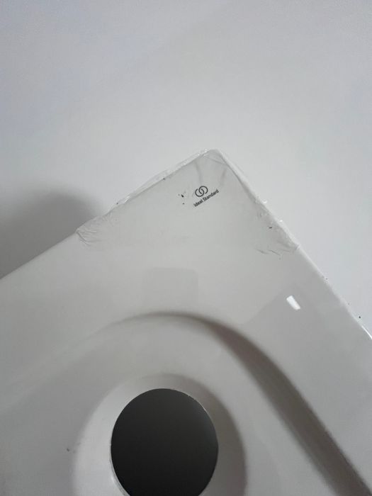 Cadita dus, Ideal Standard, Ultra Flat, patrata, acril, alb, 90x90x4cm