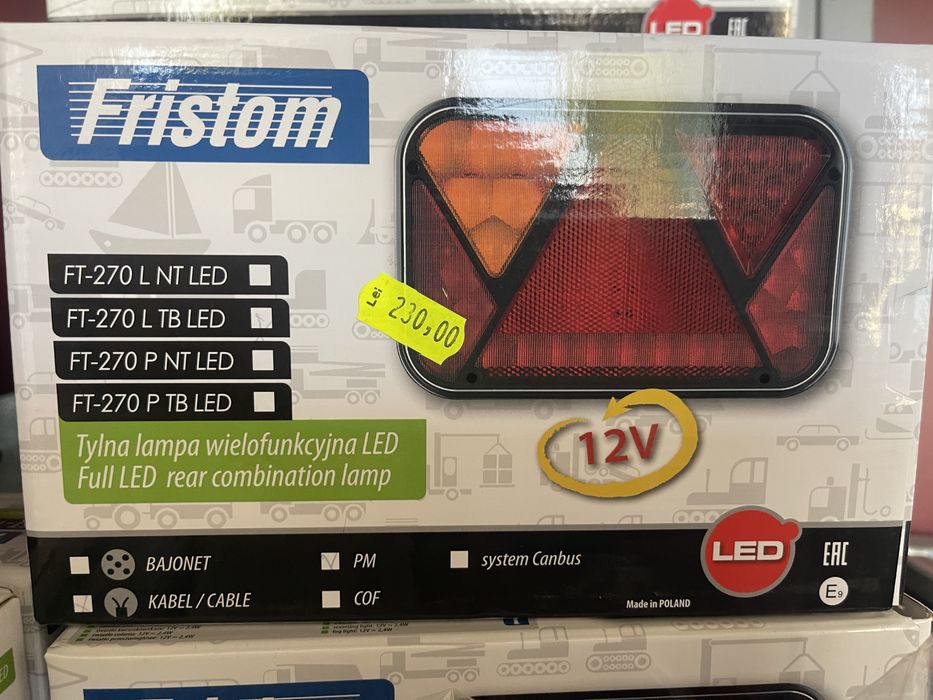 Lampa led  FRISTOM pentru remorca