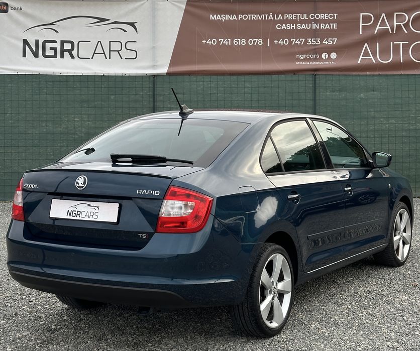 Skoda RAPID 2013 Sedan Benzină Automat RATE / TRANSPORT / NUMERE ROȘII