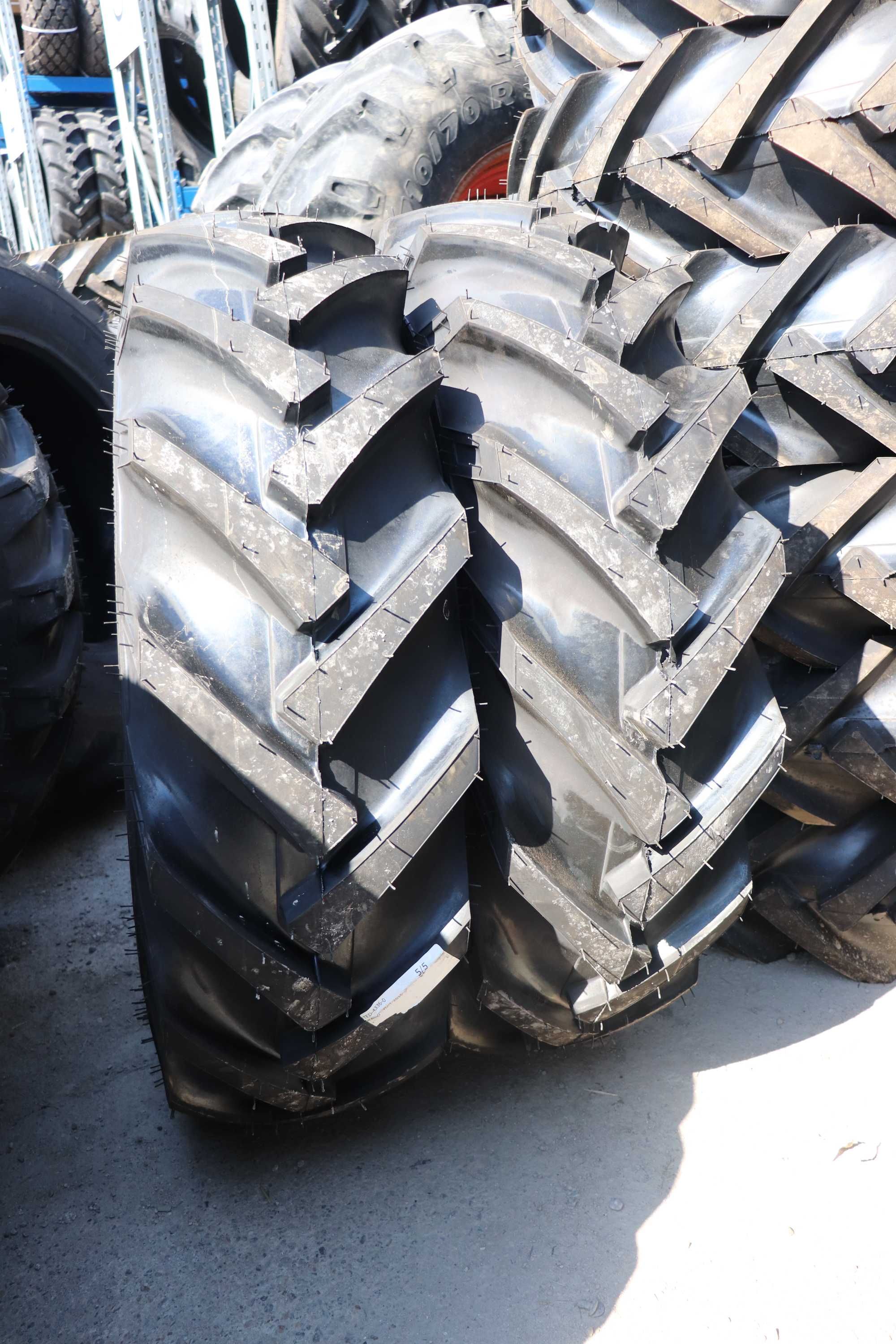 Anvelope noi 12.4-24 cu 8PLY marca TATKO cauciucuri pentru TRACTOR