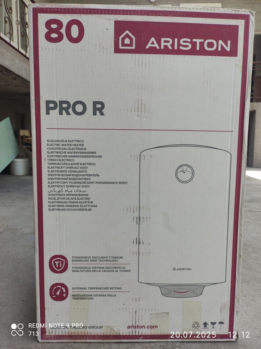 Ariston 80 L sotiladi