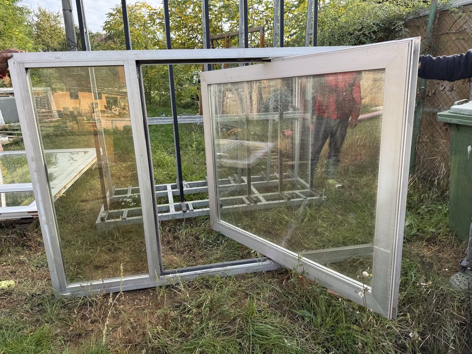 FEREASTRA ALUMINIU TERMOPAN  batanta vitrina hala garaj  showroom