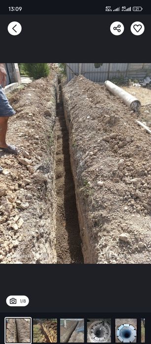 Ora tranasha kanal qazish ishlarini qilamiz