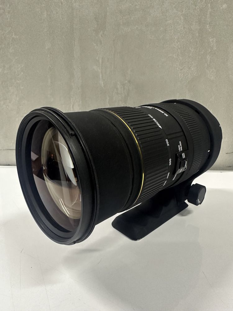 Sigma 50-500 mm.