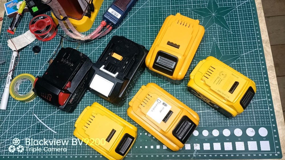 Аккумуляторы DeWalt, Makita, Milwaukee и пр