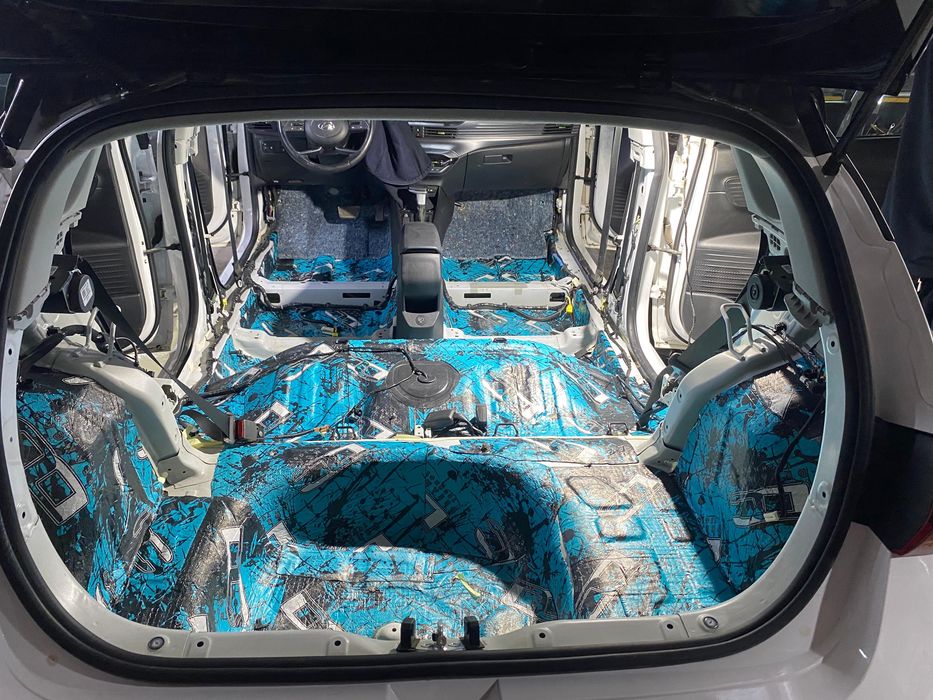 Обезшумка Шумоизоляция авто салона и арок